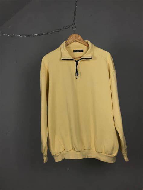 ysl 1 4 zip|YSL Yves Saint Laurent Vintage 1/4 Zip men’s sweater pullover .